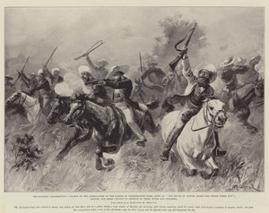 A Matabili Insurrection, Az afrikanderek vádja a Colenbrander Farm-i csatában, április 25., A természet egyetlen érintése rokonsá teszi az egész világot; A britek és a búrok egyesülnek feleségeik védelmében