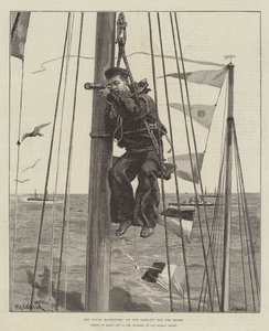 A haditengerészeti manőverek, az ellenség kitekintésében