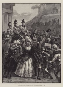 A királynő első skóciai látogatása, Edinburgh, 1842. szeptember 3.
