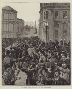 A belfasti zavargások, a Szigeti Emberek a North-Streeten
