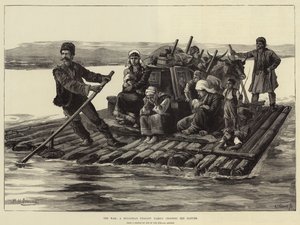 A háború, egy bolgár parasztcsalád átkel a Dunán