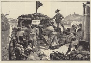 Hadviselés a Níluson, ütés az ellenség ellen alkotó: William Heysham Overend