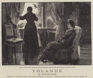 Yolande, William Black