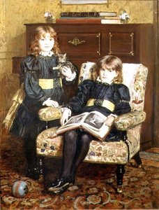 May és Violet Craik portréja alkotó: William Hippon Gadsby