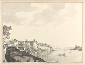 Az allahabadi erőd látképe alkotó: William Hodges