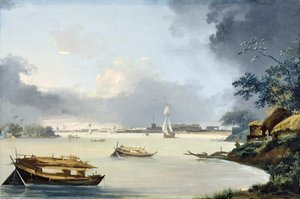 Kalkutta látképe, 1790 körül (olaj, vászon)
