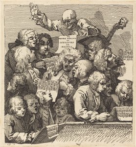 Énekeskórus alkotó: William Hogarth