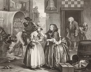 A szajha? 1732 alkotó: William Hogarth