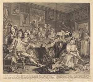 A gereblye fejlődése: pl.3 alkotó: William Hogarth