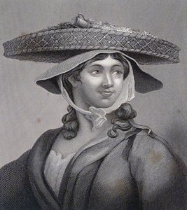 Egy garnélarák lány alkotó: William Hogarth