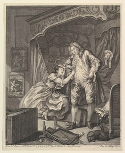 Utána 1736. december 15. alkotó: William Hogarth