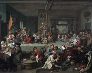 Választási mulatság, 1755 alkotó: William Hogarth