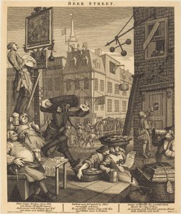 Sör utca alkotó: William Hogarth