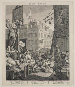 Sör utca alkotó: William Hogarth