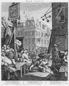 Sör utca alkotó: William Hogarth