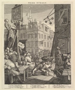 Beer Street, 1751. február 4. alkotó: William Hogarth