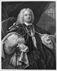 Hoadly püspök alkotó: William Hogarth