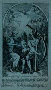 Burleszk a Kents-oltáron, St Clement Danes, 1725 alkotó: William Hogarth