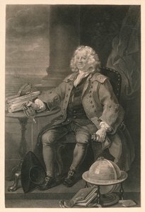 Thomas Coram kapitány, 1740. alkotó: William Hogarth