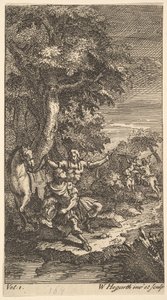 Cassandra, Frontispiece, 4. évf. 1, 1725. alkotó: William Hogarth