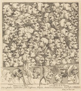 Karakterek és karikatúrák alkotó: William Hogarth