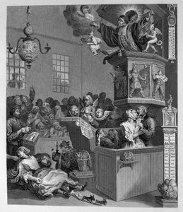 Hitelesség, babona és fanatizmus alkotó: William Hogarth