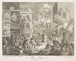 Az idő (1. tábla) alkotó: William Hogarth