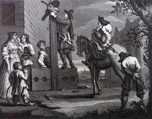 Samuel Butler Hudibras című művének előlapja alkotó: William Hogarth
