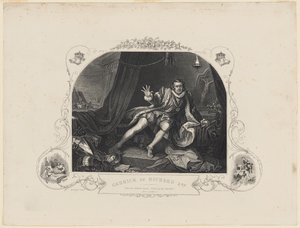 Garrick mint Richard 3rd alkotó: William Hogarth