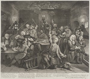 Arany, te Phoibosz ragyogó fia, forrás alkotó: William Hogarth