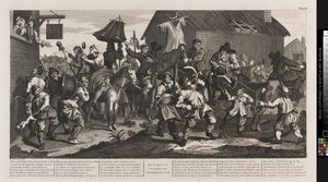 Hudibras és a Skimington alkotó: William Hogarth