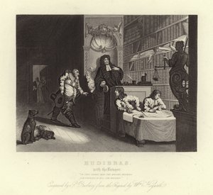 Hudibras by Samuel Butler alkotó: William Hogarth