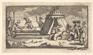 Búza helyett Árpa [első változat] John Beaver, Roman Military Punishme..., 1725 után. alkotó: William Hogarth