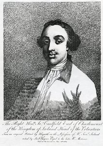 James Caulfield, Charlemont 1. grófja, vésette Joseph Haynes, 1782 alkotó: William Hogarth