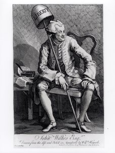 John Wilkes (1727-97) 1763 alkotó: William Hogarth