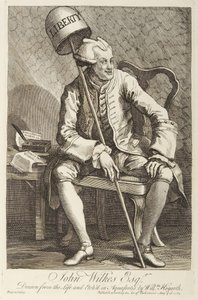 John Wilkes alkotó: William Hogarth