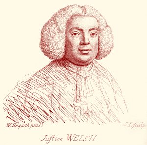 Welch igazságszolgáltatás – William Hogarth portréja alkotó: William Hogarth