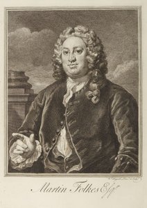 Martin Folkes alkotó: William Hogarth