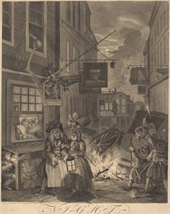 Éjszaka alkotó: William Hogarth