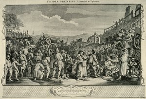A Tyburn felé vezető úton, 1747, 1925. alkotó: William Hogarth