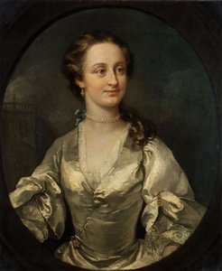 Egy fiatal nő portréja alkotó: William Hogarth