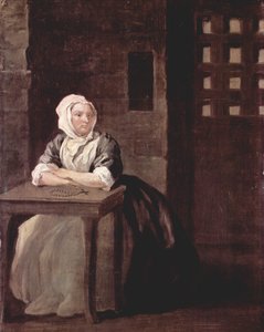Sarah Malcolm (meghalt 1733) alkotó: William Hogarth