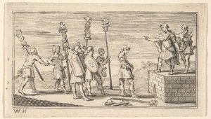 Szégyenletes felmentés John Beaver, Római katonai büntetések, 1725, 1725 után. alkotó: William Hogarth