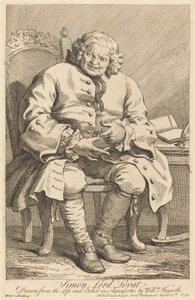 Simon Lord Lovat alkotó: William Hogarth