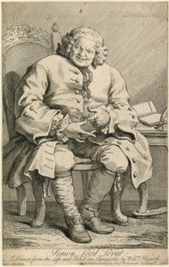 Simon Lord Lovat alkotó: William Hogarth