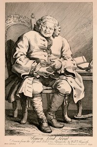 Simon, Lord Lovat, 1746 alkotó: William Hogarth