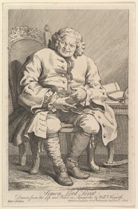 Simon Lord Lovat, 1746. alkotó: William Hogarth