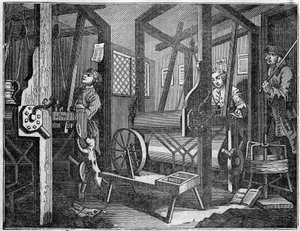 TEXTILGYÁR alkotó: William Hogarth