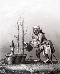 Farokdarab a művészkatalógushoz alkotó: William Hogarth