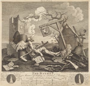 Tailpiece, vagy a Bathos alkotó: William Hogarth